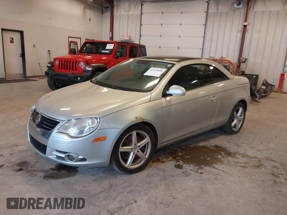2007 Volkswagen Eos 2.0T with VIN WVWBA71F67V040775, listed as a IAAI auction lot 41913098 with 98,554 mi miles and . Bid and sale history available at DreamBid. Image 17.