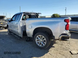 2021 Chevrolet Silverado 1500 LTZ with VIN 3GCUYGET4MG282294, listed as a Copart auction lot 80017084 with Not Provided miles and Salvage Title. Bid and sale history available at DreamBid. Image 2.