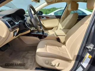 2012 Audi A6 Premium Plus with VIN WAUGGAFC6CN054165, listed as a Copart auction lot 62527695 with 55,592 mi miles and Clean title. Bid and sale history available at DreamBid. Image 7.
