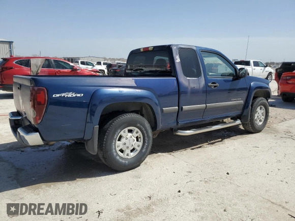 2004 GMC Canyon SLE Z71 with VIN 1GTDS196248166987, listed as a Copart auction lot 49807435 with 166,408 mi miles and Salvage Title. Bid and sale history available at carsss.com. Image 3.