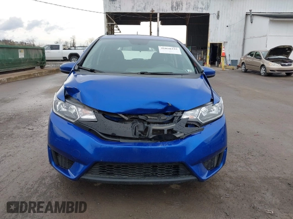 2016 Honda Fit LX with VIN JHMGK5H59GX009270, listed as a IAAI auction lot 41858335 with 176,785 mi miles. Bid and sale history available at carsss.com. Image 6.