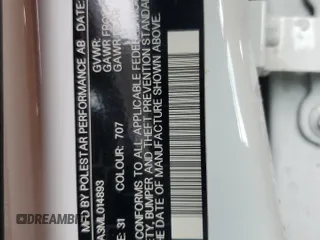 2021 Polestar 2 Launch Edition z VIN LPSED3KA3ML014893, wystawiony jako Copart lot #52174585 z przebiegiem 154 183 mil mil oraz Tytuł czysty. Historia ofert i sprzedaży dostępna na DreamBid. Obrazek 13.