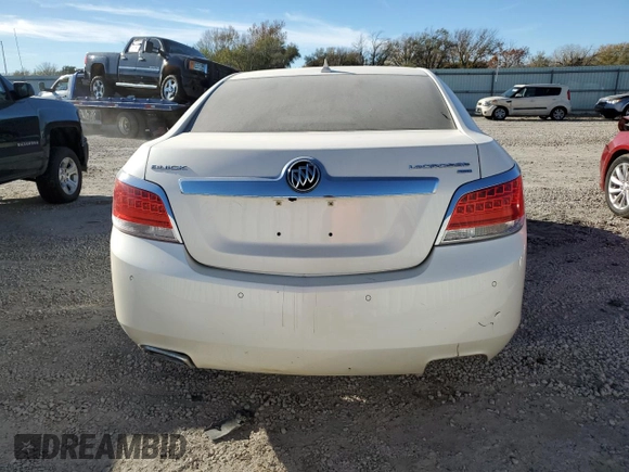 2013 Buick LaCrosse Premium 1 с VIN 1G4GG5E35DF229881, выставлен на аукционе Copart как лот 81287064 с пробегом 122 635 миль миль и Списание • Salvage title. История ставок и продаж доступна на DreamBid. Изображение 6.
