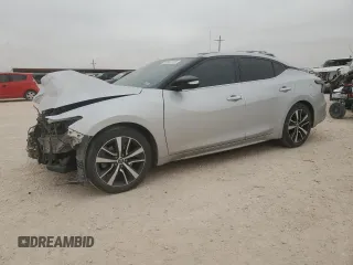 2020 Nissan Maxima SV with VIN 1N4AA6CV2LC378115, listed as a Copart auction lot 42349715 with 0 mi miles and Salvage Title. Bid and sale history available at carsss.com. Image 1.