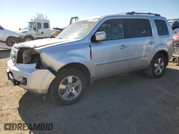 2009 Honda Pilot EX-L with VIN 5FNYF485X9B013345, listed as a Copart auction lot 45766065 with 227,419 mi miles and Salvage Title. Bid and sale history available at carsss.com. Image 1.