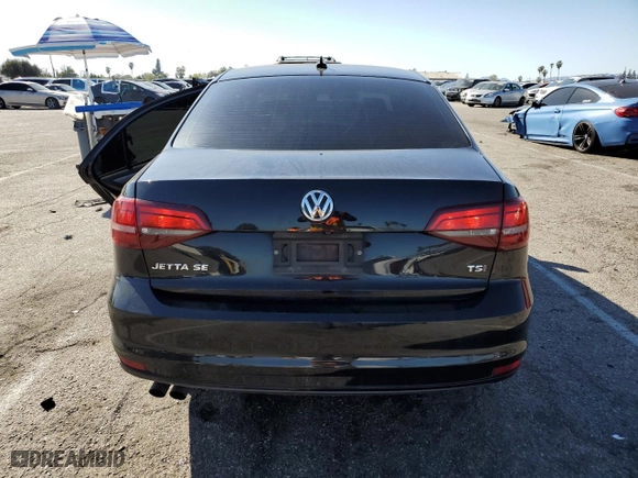 2018 Volkswagen Jetta 1.4T SE with VIN 3VWDB7AJ6JM259647, listed as a Copart auction lot 46266195 with 107,080 mi miles and Salvage Title. Bid and sale history available at carsss.com. Image 6.