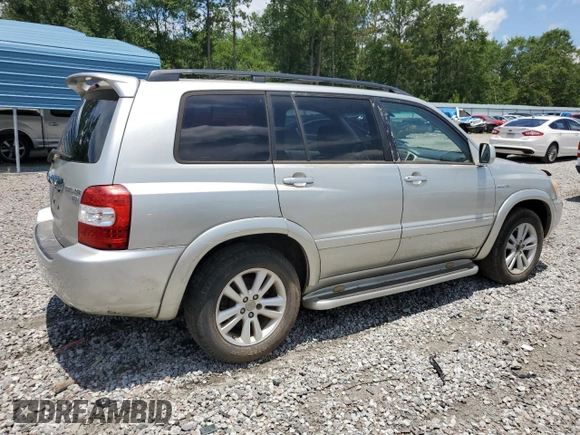 2006 Toyota Highlander with VIN JTEDW21A360003367, listed as a Copart auction lot 60790925 with 264,268 mi miles and Clean title. Bid and sale history available at DreamBid. Image 3.