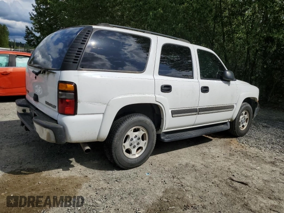 2005 Chevrolet Tahoe LS with VIN 1GNEC13V55R149699, listed as a Copart auction lot 56074485 with 121,039 mi miles and Clean Title. Bid and sale history available at DreamBid. Image 3.