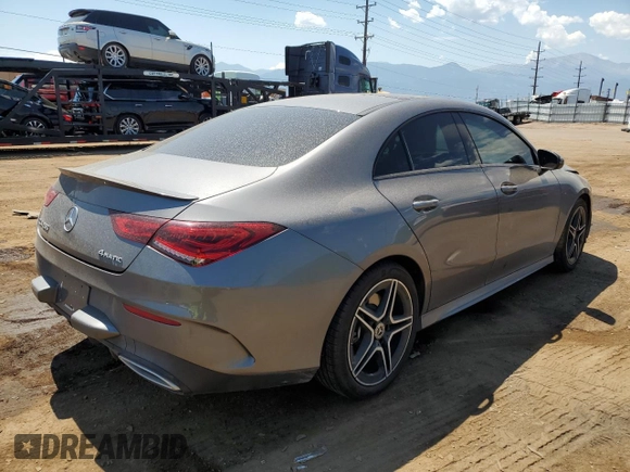 2020 Mercedes-Benz CLA 250 with VIN W1K5J4HB6LN102254, listed as a Copart auction lot 64384213 with 34,890 mi miles and . Bid and sale history available at DreamBid. Image 3.