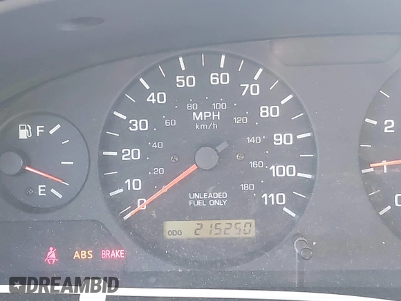 2000 Nissan Frontier XE with VIN 1N6ED26T2YC427520, listed as a IAAI auction lot 41478878 with 215,250 mi miles and . Bid and sale history available at DreamBid. Image 15.
