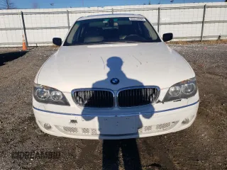 2008 BMW 7 Series 750i with VIN WBAHL835X8DT12098, listed as a Copart auction lot 82220094 with 137,493 mi miles and Salvage Title. Bid and sale history available at DreamBid. Image 5.