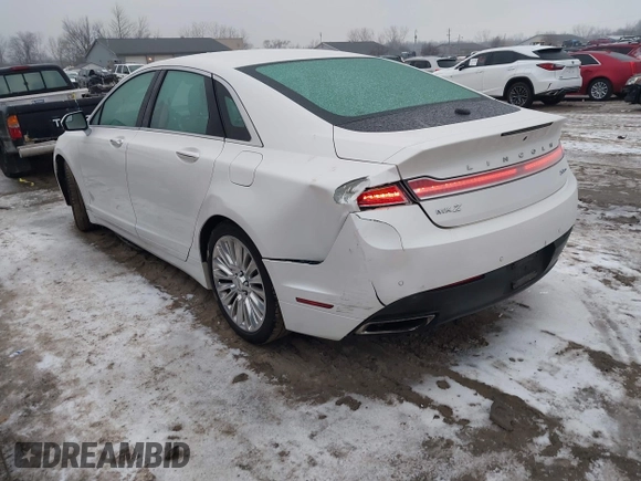 2016 Lincoln MKZ with VIN 3LN6L2G9XGR611001, listed as a IAAI auction lot 41556560 with 95,490 mi miles and . Bid and sale history available at DreamBid. Image 3.