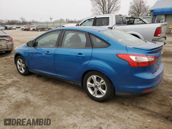2014 Ford Focus SE with VIN 1FADP3F24EL406933, listed as a Copart auction lot 47826345 with 115,310 mi miles and Salvage Title. Bid and sale history available at carsss.com. Image 2.