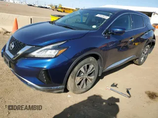2019 Nissan Murano S with VIN 5N1AZ2MSXKN117734, listed as a Copart auction lot 52803625 with 65,786 mi miles and Salvage title. Bid and sale history available at DreamBid. Image 1.