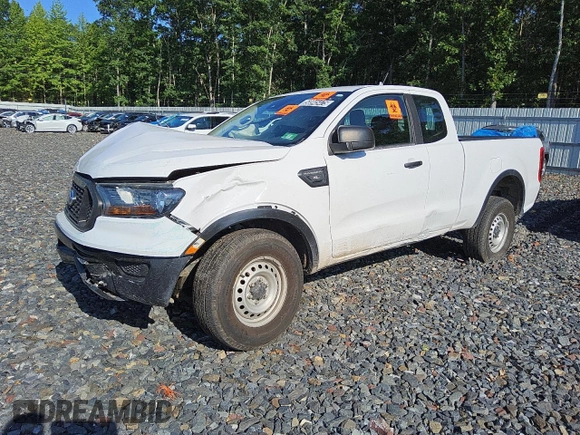 2020 Ford Ranger XL z VIN 1FTER1EH8LLA95345, wystawiony jako Copart lot #58945475 z przebiegiem 47 936 mil mil oraz Szkoda całkowita • Salvage title. Historia ofert i sprzedaży dostępna na DreamBid. Obrazek 1.
