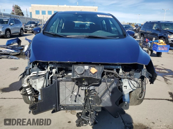 2023 Nissan LEAF SV Plus with VIN 1N4CZ1CV7PC561374, listed as a Copart auction lot 47623055 with 10,572 mi miles and Salvage Title. Bid and sale history available at DreamBid. Image 5.