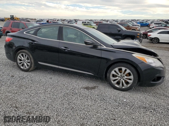 2014 Hyundai Azera with VIN KMHFG4JG0EA350170, listed as a Copart auction lot 80905414 with 187,937 mi miles and Salvage title. Bid and sale history available at DreamBid. Image 4.