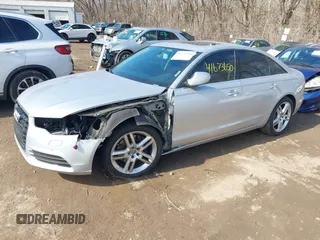 2015 Audi A6 2.0T Premium Plus with VIN WAUGFAFC2FN017718, listed as a IAAI auction lot 41673650 with 120,831 mi miles. Bid and sale history available at carsss.com. Image 18.