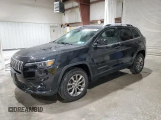 2020 Jeep Cherokee Latitude Plus with VIN 1C4PJMLB5LD545091, listed as a Copart auction lot 48066215 with 36,958 mi miles and Salvage Title. Bid and sale history available at carsss.com. Image 1.