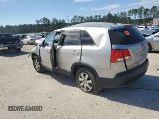 2013 Kia Sorento LX with VIN 5XYKTDA61DG377043, listed as a Copart auction lot 46254795 with 0 mi miles and Salvage Title. Bid and sale history available at carsss.com. Image 2.