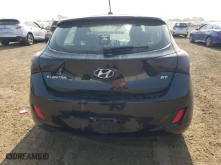 2016 Hyundai Elantra GT with VIN KMHD35LH7GU295801, listed as a Copart auction lot 68024214 with 0 mi miles and Salvage Title. Bid and sale history available at carsss.com. Image 6.