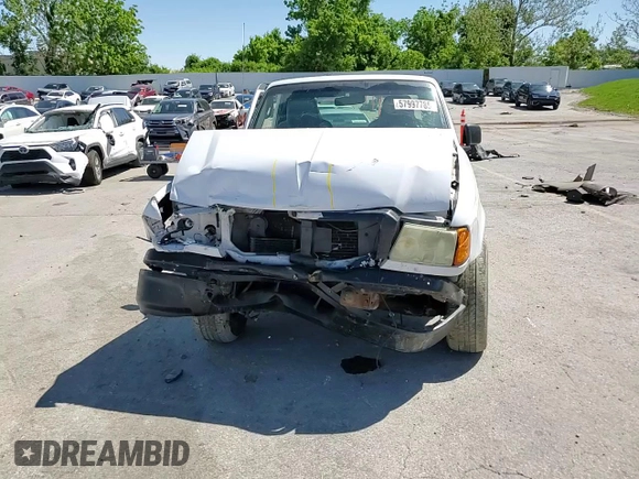 2004 Ford Ranger XL with VIN 1FTYR10U14PB51380, listed as a Copart auction lot 57997785 with 229,432 mi miles and Salvage title. Bid and sale history available at DreamBid. Image 13.