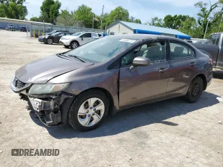2014 Honda Civic LX z VIN 19XFB2F58EE015699, wystawiony jako Copart lot #54666215 z przebiegiem 211 610 mil mil oraz Szkoda całkowita • Salvage title. Historia ofert i sprzedaży dostępna na DreamBid. Obrazek 1.