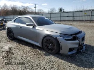 2024 BMW M2 with VIN 3MF13DM09R8E39176, listed as a Copart auction lot 47391325 with 6,699 mi miles and Salvage Title. Bid and sale history available at carsss.com. Image 4.
