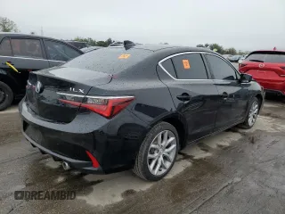 2022 Acura ILX with VIN 19UDE2F36NA000524, listed as a Copart auction lot 68794552 with Not Provided miles. Bid and sale history available at carsss.com. Image 3.