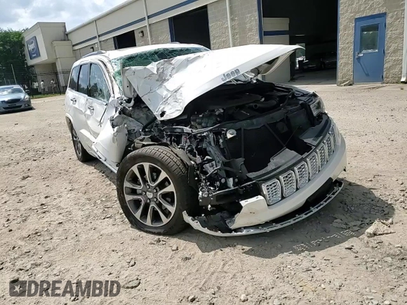 2017 Jeep Grand Cherokee Overland with VIN 1C4RJFCG1HC842890, listed as a Copart auction lot 63395045 with Not provided miles and Salvage title. Bid and sale history available at DreamBid. Image 14.