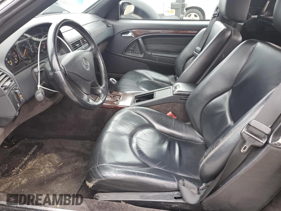 1999 Mercedes-Benz SL-Class with VIN WDBFA68F0XF184008, listed as a Copart auction lot 84998014 with 74,809 mi miles and Salvage Title. Bid and sale history available at carsss.com. Image 7.