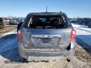 2014 Chevrolet Equinox LTZ with VIN 2GNFLHE3XE6193220, listed as a Copart auction lot 46047885 with 0 mi miles and Salvage Title. Bid and sale history available at carsss.com. Image 6.