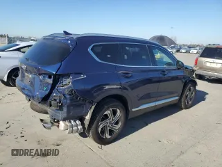 2021 Hyundai Santa Fe Essential with VIN 5NMS24AJ8MH357160, listed as a Copart auction lot 88753145 with 69,603 mi miles and Salvage Title. Bid and sale history available at carsss.com. Image 3.