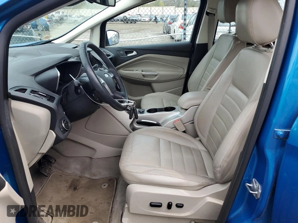 2014 Ford C-Max SEL with VIN 1FADP5BU3EL501129, listed as a Copart auction lot 51855895 with 67,462 mi miles and Salvage Title. Bid and sale history available at DreamBid. Image 7.