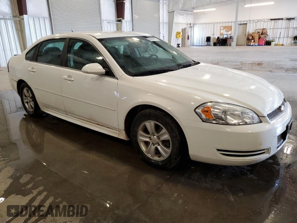 2012 Chevrolet Impala LS Fleet z VIN 2G1WF5E35C1129670, wystawiony jako Copart lot #59518765 z przebiegiem 181 123 mil mil oraz Szkoda całkowita • Salvage title. Historia ofert i sprzedaży dostępna na DreamBid. Obrazek 4.
