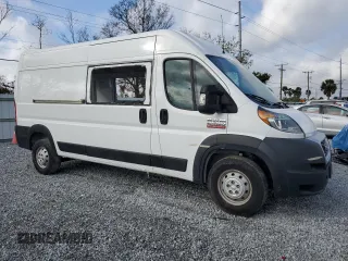 2020 Ram ProMaster Cargo with VIN 3C6TRVDG2LE101664, listed as a Copart auction lot 46073795 with 89,534 mi miles and Non Repairable. Bid and sale history available at carsss.com. Image 4.