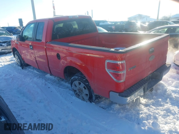 2011 Ford F-150 XL with VIN 1FTEX1CM4BFB90214, listed as a IAAI auction lot 41260233 with 169,740 mi miles. Bid and sale history available at carsss.com. Image 3.