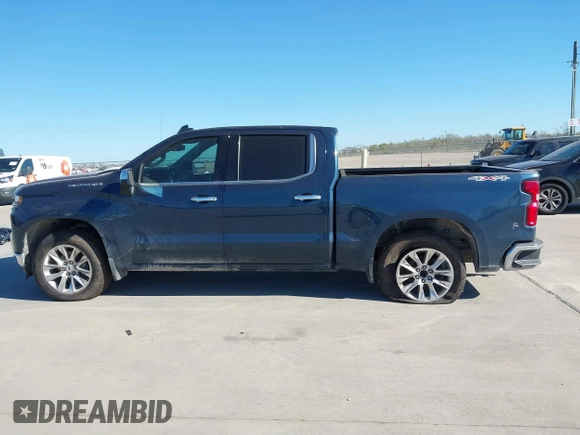 2021 Chevrolet Silverado 1500 LTZ with VIN 3GCUYGED5MG230486, listed as a IAAI auction lot 41815128 with 107,296 mi miles and . Bid and sale history available at DreamBid. Image 14.