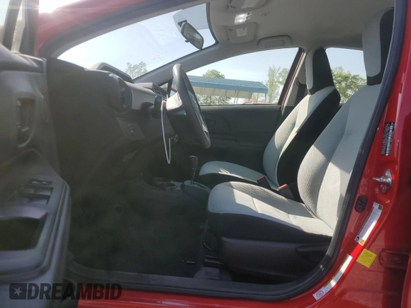 2015 Toyota Prius One with VIN JTDKDTB33F1101493, listed as a Copart auction lot 52699565 with 77,448 mi miles and Salvage Title. Bid and sale history available at DreamBid. Image 7.