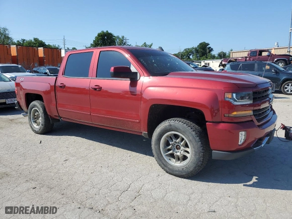 2018 Chevrolet Silverado 1500 LT with VIN 3GCUKREC5JG203272, listed as a Copart auction lot 61239994 with 82,485 mi miles and Salvage Title. Bid and sale history available at carsss.com. Image 4.