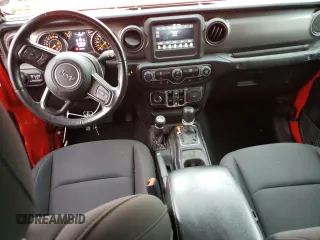 2022 Jeep Gladiator Willys with VIN 1C6HJTAG7NL167580, listed as a Copart auction lot 79895914 with 45,544 mi miles and Salvage title. Bid and sale history available at DreamBid. Image 8.