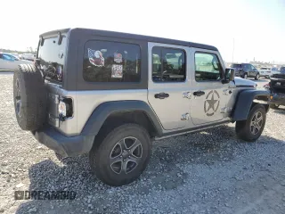 2018 Jeep Wrangler Unlimited Sport S z VIN 1C4HJXDG3JW120485, wystawiony jako Copart lot #52862065 z przebiegiem 55 853 mil mil oraz Szkoda całkowita • Salvage title. Historia ofert i sprzedaży dostępna na DreamBid. Obrazek 3.
