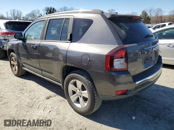 2015 Jeep Compass High Altitude Edition with VIN 1C4NJCEA2FD297487, listed as a Copart auction lot 46445255 with 124,986 mi miles and Clean Title. Bid and sale history available at carsss.com. Image 2.