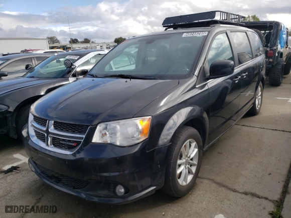 2019 Dodge Grand Caravan SXT with VIN 2C4RDGCG5KR511273, listed as a Copart auction lot 48248295 with 130,826 mi miles and Clean Title. Bid and sale history available at carsss.com. Image 1.