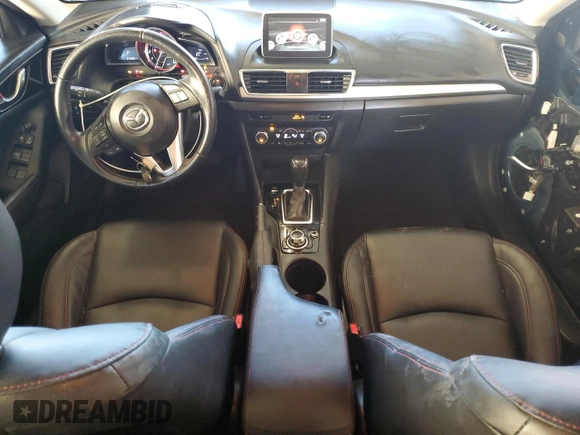 2014 Mazda 3 S Touring with VIN JM1BM1L36E1188615, listed as a Copart auction lot 80682274 with 84,888 mi miles and Salvage Title. Bid and sale history available at DreamBid. Image 8.