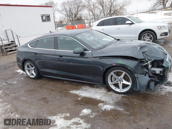2019 Audi A5 Sportback Prestige with VIN WAUFNCF50KA010327, listed as a IAAI auction lot 41738148 with 68,038 mi miles. Bid and sale history available at carsss.com. Image 13.