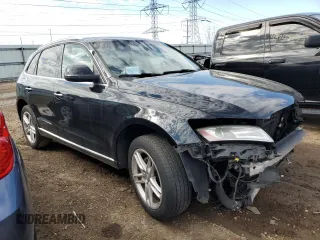 2015 Audi Q5 Premium Plus with VIN WA1LFAFP5FA021459, listed as a Copart auction lot 51131075 with 139,230 mi miles and Salvage title. Bid and sale history available at DreamBid. Image 4.