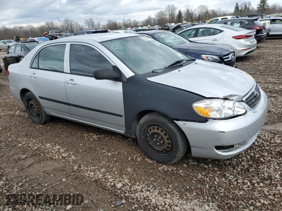 2005 Toyota Corolla CE with VIN 1NXBR32E75Z427826, listed as a Copart auction lot 50945595 with 250,356 mi miles and Clean Title. Bid and sale history available at DreamBid. Image 4.