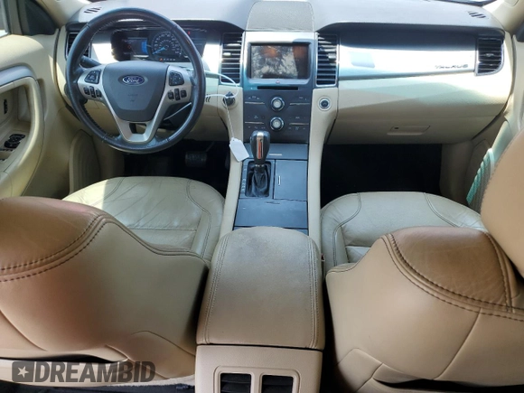 2014 Ford Taurus SEL z VIN 1FAHP2E83EG153033, wystawiony jako Copart lot #55400835 z przebiegiem 96 612 mil mil oraz Szkoda całkowita • Salvage title. Historia ofert i sprzedaży dostępna na DreamBid. Obrazek 8.