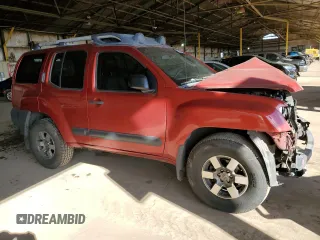 2012 Nissan Xterra X with VIN 5N1AN0NW0CC519910, listed as a Copart auction lot 48506275 with 208,278 mi miles and Salvage Title. Bid and sale history available at carsss.com. Image 4.